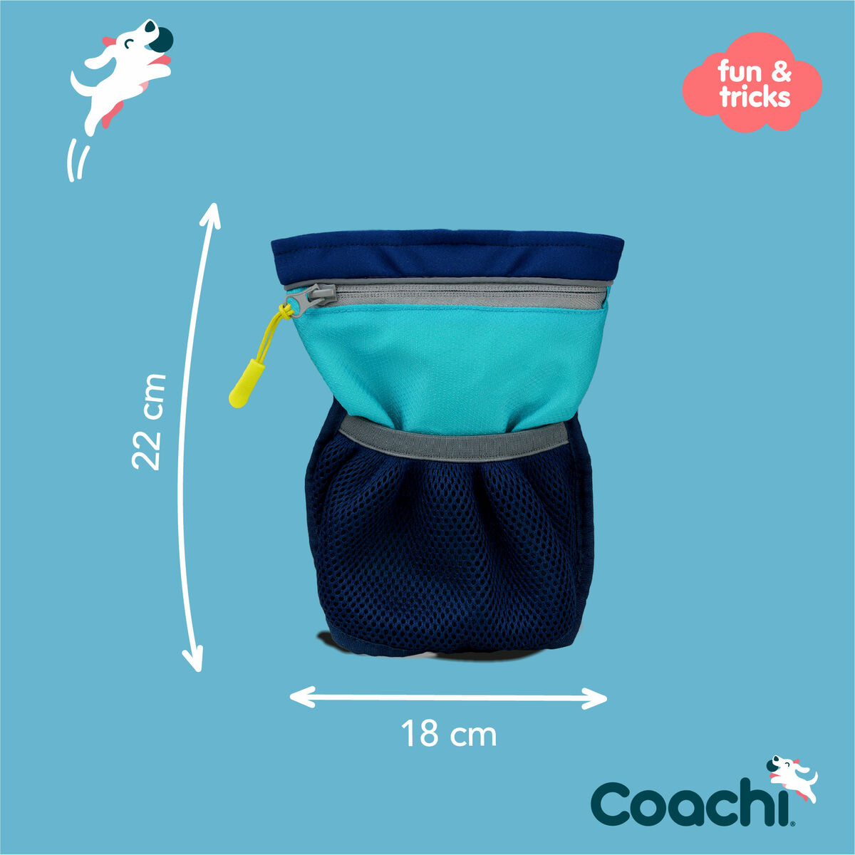 Reisikott Coachi Train & Treat Sinine